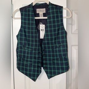 Ralph Lauren plaid vest